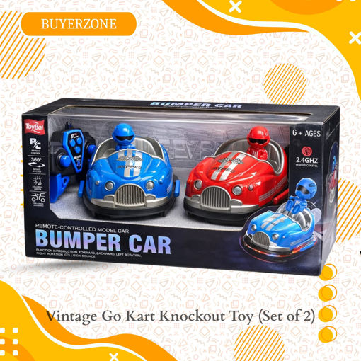 Picture of TZ - Vintage Bumper Car Knockout Toy (Set of 2)