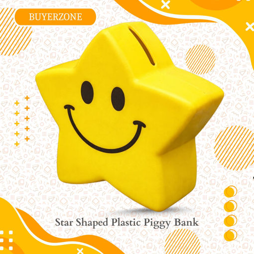 Picture of TZ - Star Shaped Plastic Piggy Bank