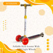 Picture of TZ - Foldable Kick Scooter With LED Light Wheels