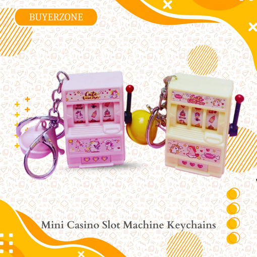 Picture of TZ - Mini Casino Slot Machine Keychains