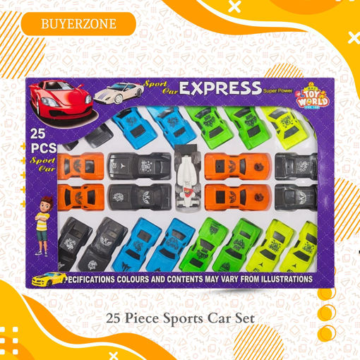 Picture of TZ - 25 Piece Sports Car Set
