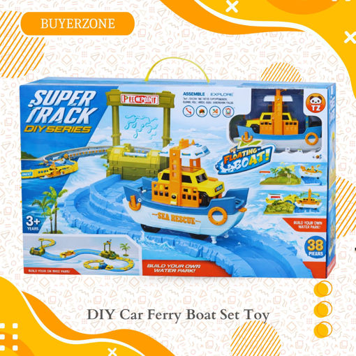 Picture of TZ - DIY Car Ferry Boat Set Toy