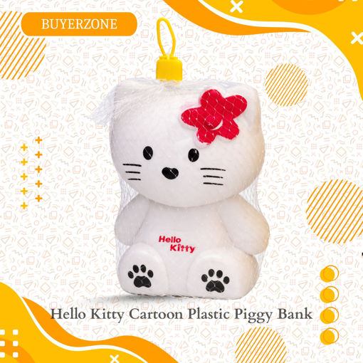 Picture of TZ - Hello Kitty Cartoon Plastic Piggy Bank