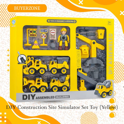 Picture of TZ - DIY Construction Site Simulator Set Toy (Yellow)