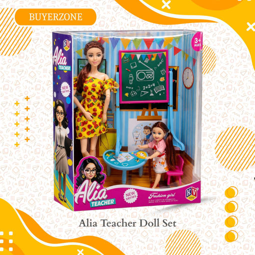 Picture of TZ - Alia Teacher Doll Set