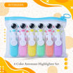 Picture of TZ - 6 Color Astronaut Highlighter Set