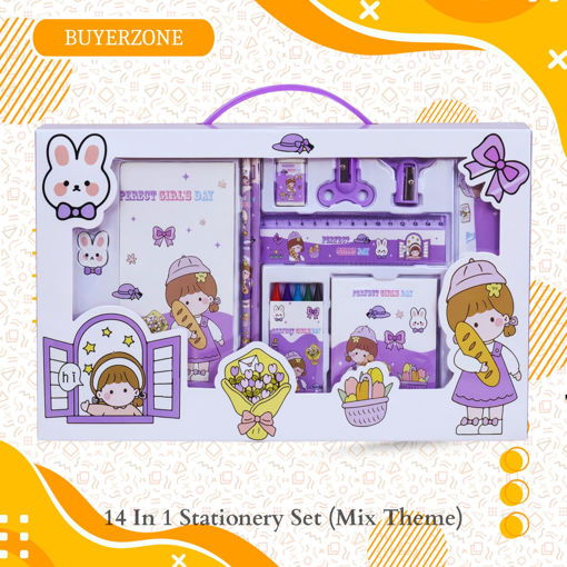 Picture of TZ - 14 In 1 Stationery Set (Mix Theme)