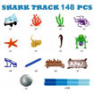 Picture of TZ - 148 Piece Flexible Shark Track
