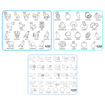 Picture of TZ - DIY Coloring Washable Mat With Multicolor Pens