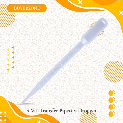 Picture of 3 ML Transfer Pipettes Dropper