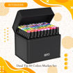 Picture of Dual Tip 80 Colors Marker Set