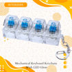 Picture of Mechanical Keyboard Keychain With LED Glow