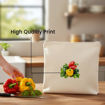 Picture of Reusable Cotton Vegetable Organizer Bags (Set of 10)