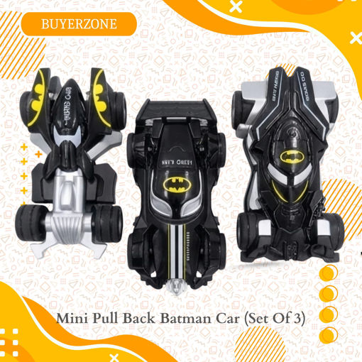 Picture of TZ - Mini Pull Back Batman Car (Set Of 3)