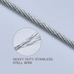 Picture of Heavy-Duty Stainless Steel Cloth Rope (10 Meter)
