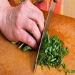 Picture of Wooden Chopping Board And Knife Set