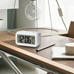 Picture of Rectangle White Digital Alarm Clock