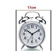 Picture of Twin Bell Table Alarm Clock (Silver)