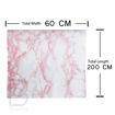 Picture of Pink Marble Foil Wall Sticker