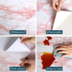Picture of Pink Marble Foil Wall Sticker