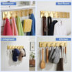 Picture of 6 In 1 Sticky Hooks (Golden)