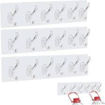 Picture of 6 In 1 Sticky Hooks (Transparent)
