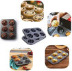 Picture of Steel Cup Cake Tray for 6 Muffins