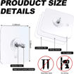 Picture of Self Adhesive Wall Hook (Double Screw Hook)
