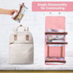Picture of Cosmetic Bag with 4 part compartments