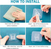 Picture of Self Adhesive Wall Hook (Male Female Hook)