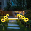Picture of Solar Sunflower Garden Light
