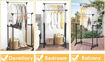 Picture of Double Pole Cloth Rack