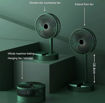 Picture of Mini Folding Fan (Green Fan)