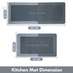 Picture of 2 Piece Rubber Kitchen Mat (MULTI COLOR)