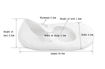 Picture of Silicone Full Heel Socks (With Strap) - White Color