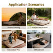 Picture of Single Size Inflatable Picnic Air Bed (Built-in Pump) (190*73*22 CM)