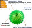 Picture of TZ - LED Spiky Rubber Ball