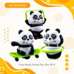 Picture of TZ - Cute Panda Action Toy (Set Of 3)