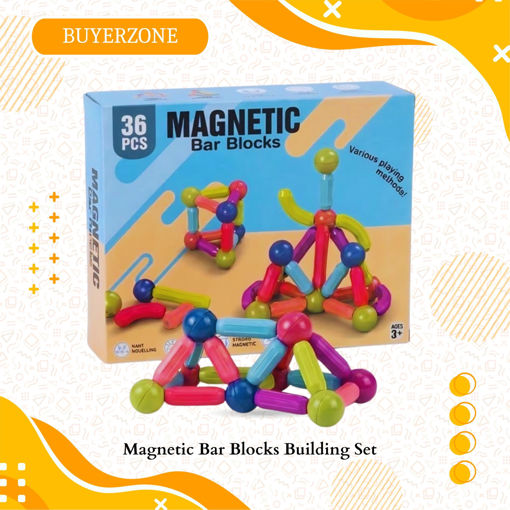 Picture of TZ - Magnetic Bar Blocks Building Set