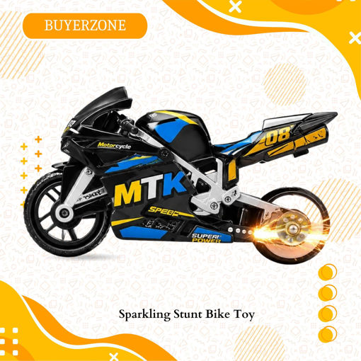 Picture of TZ - Sparkling Stunt Bike Toy