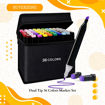 Picture of Dual Tip 36 Colors Marker Set