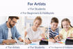Picture of Dual Tip 36 Colors Marker Set