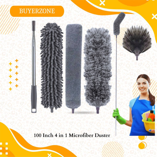 Picture of 100 Inch 4 in 1 Microfiber Duster