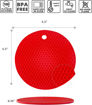 Picture of Silicone Round Pad Pot Holder (Set Of 4)