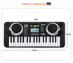 Picture of TZ - Electronic Piano Keyboard Toy (37-Keys) (BF-230A1)