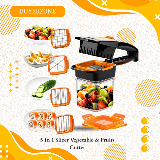 Picture of 5 In 1 Slicer Vegetable & Fruits Cutter