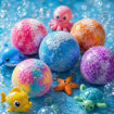 Picture of TZ - Kids Bath Bombs With Surprise Toy (Pack Of 12)