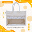 Picture of Transparent Jute Bag (Hamper Bag)