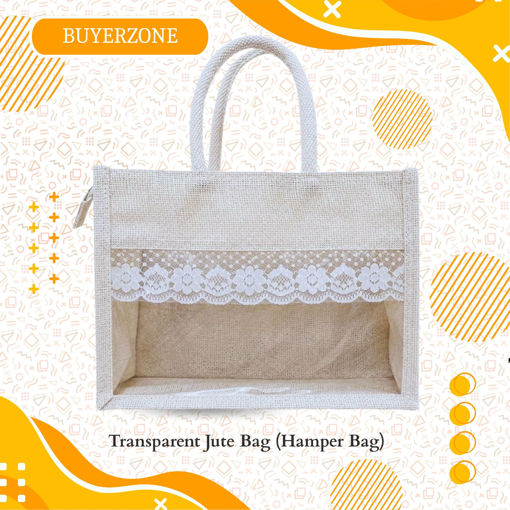 Picture of Transparent Jute Bag (Hamper Bag)
