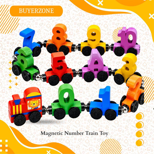 Picture of TZ - Magnetic Number Train Toy